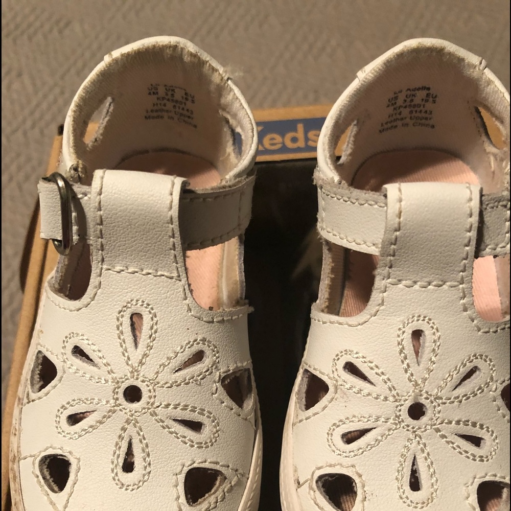 Babies Whites keds sandals.